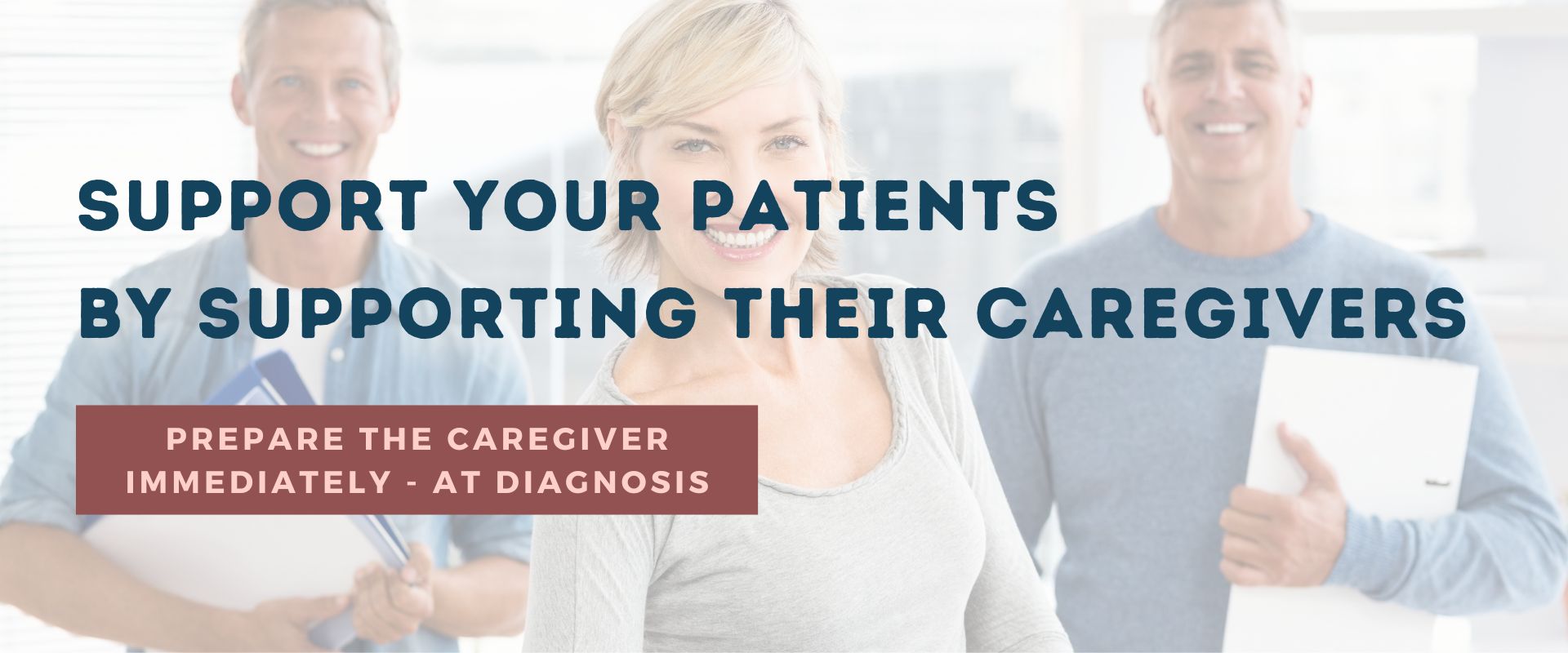 caregiving insider - white labeling header hospitals - support caregiver