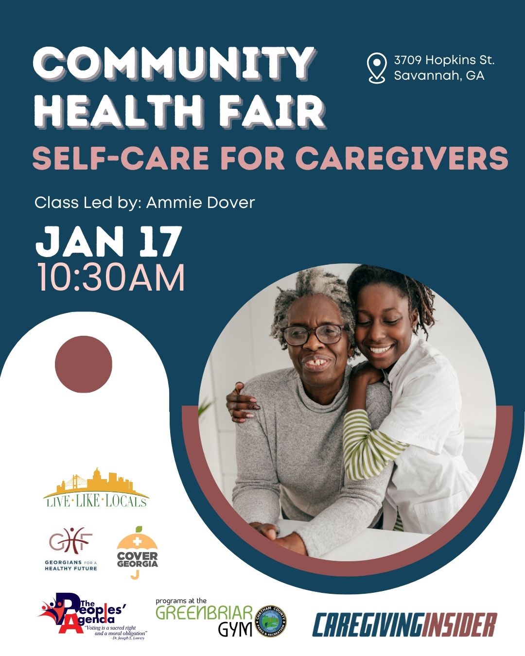 community health fair - self-care for caregivers