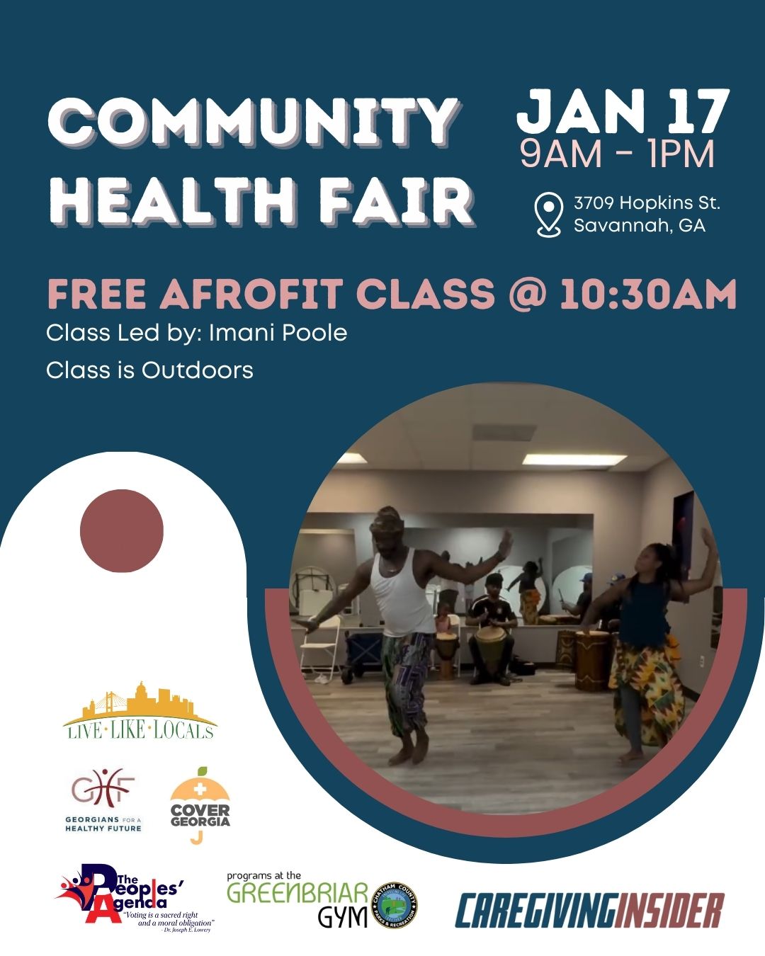 Health Fair - Fitness 3 community health fair - fitness - afrofit