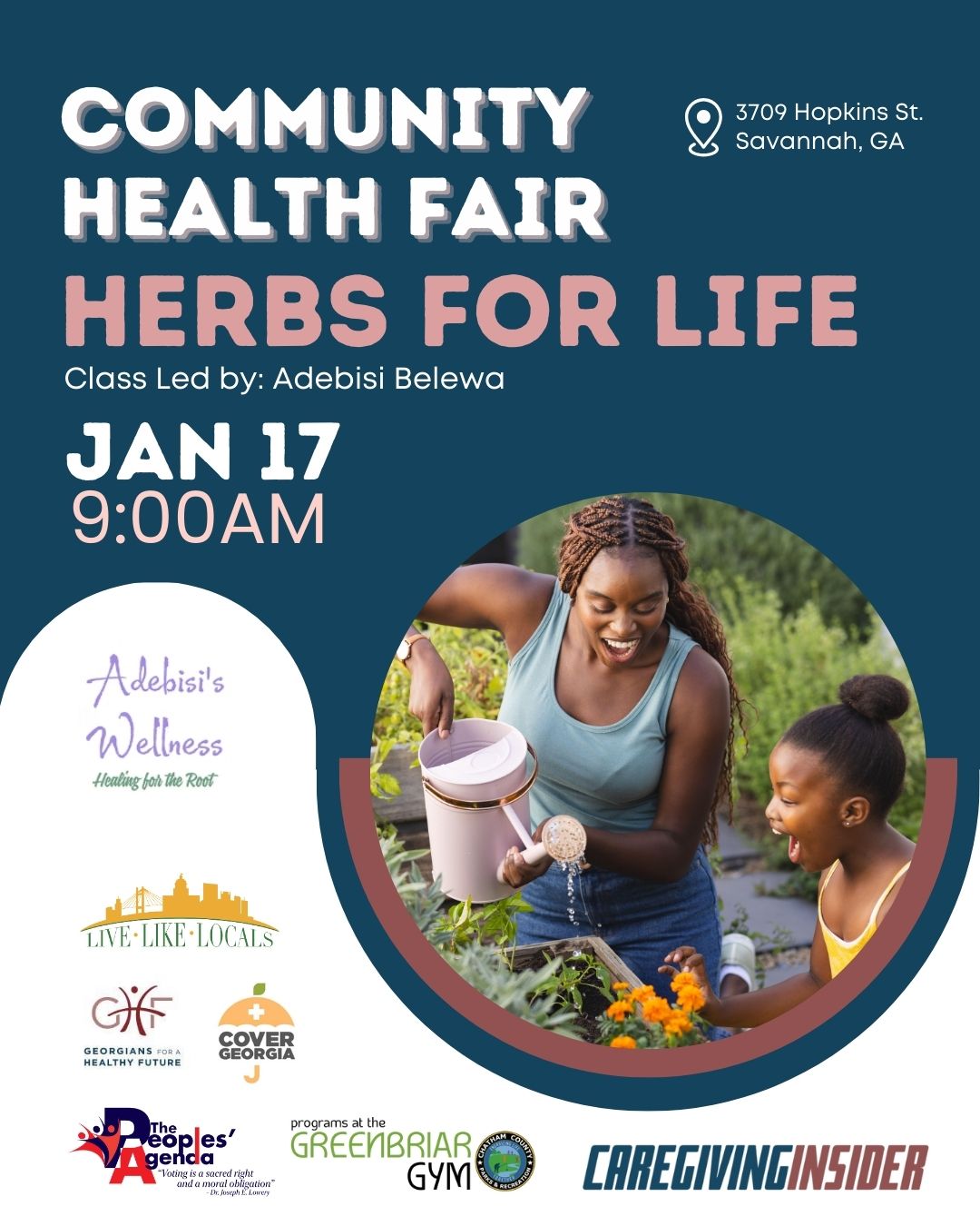 community health fair - herbs